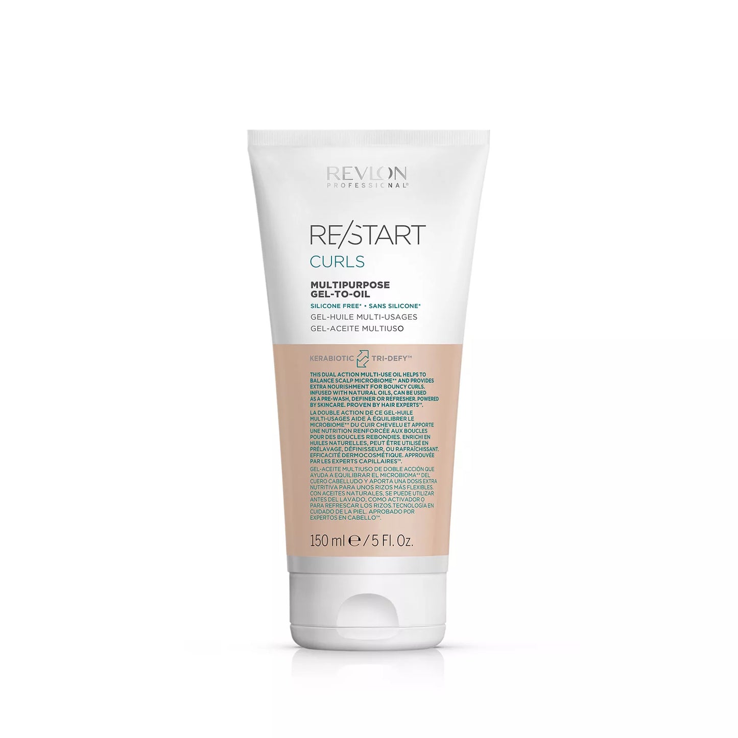 Revlon Professional Restart Curls Multipurpose Gel-To-Oil 150ml
